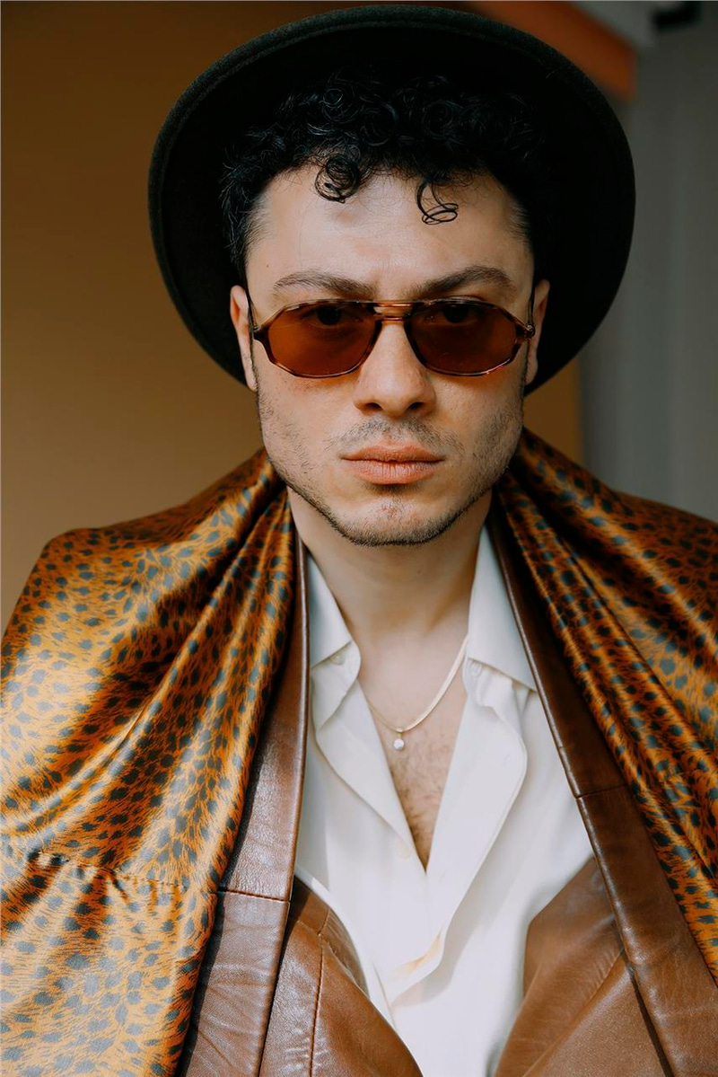 Chandler Leopard Brown Erkek Güneş Gözlüğü