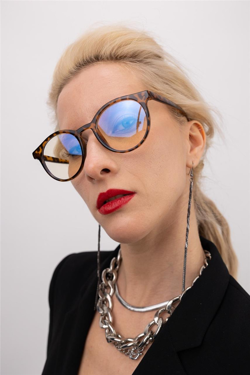 Cherry Leopard Mavi Işık Koruyucu Gözlük