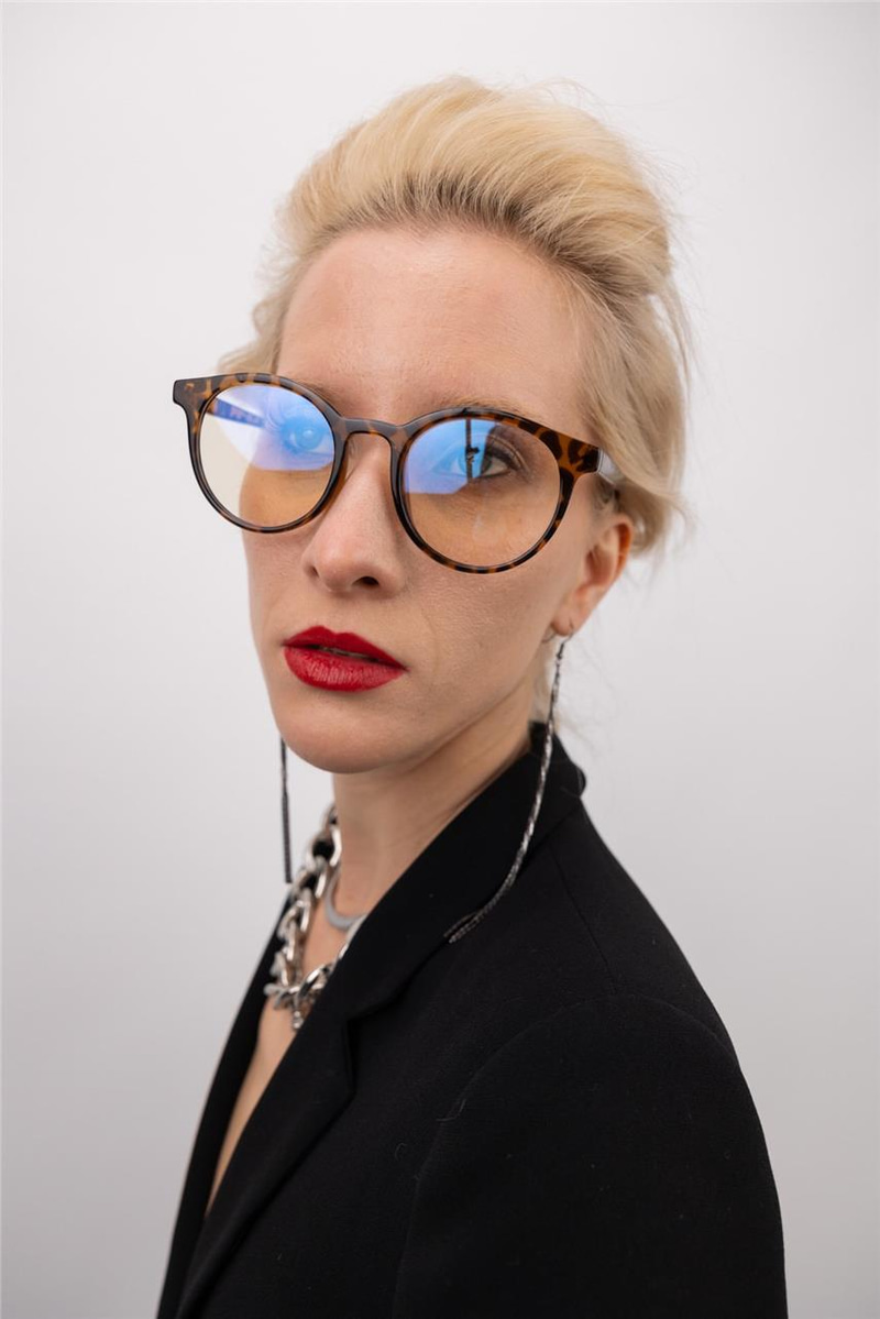 Cherry Leopard Mavi Işık Koruyucu Gözlük