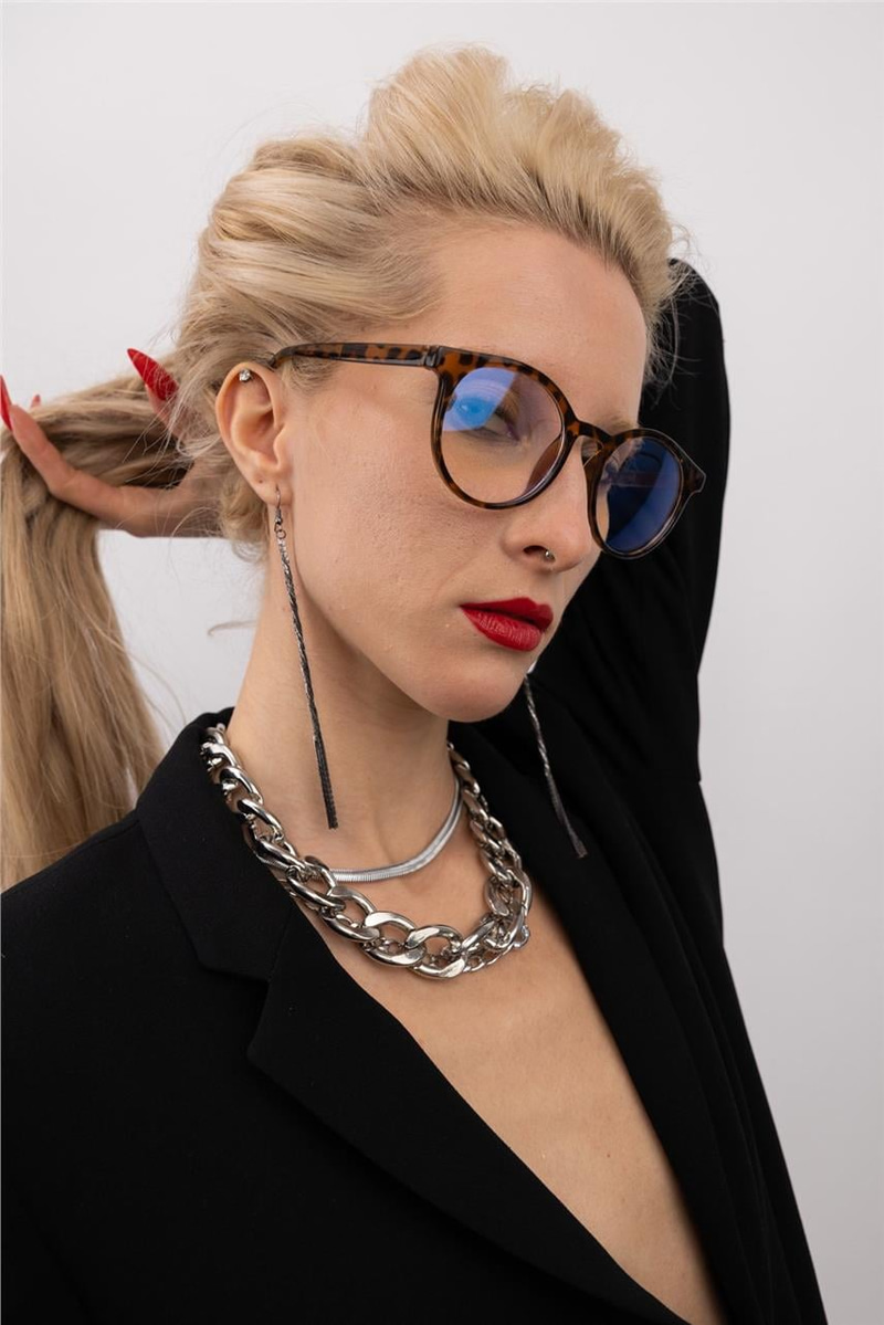 Cherry Leopard Mavi Işık Koruyucu Gözlük