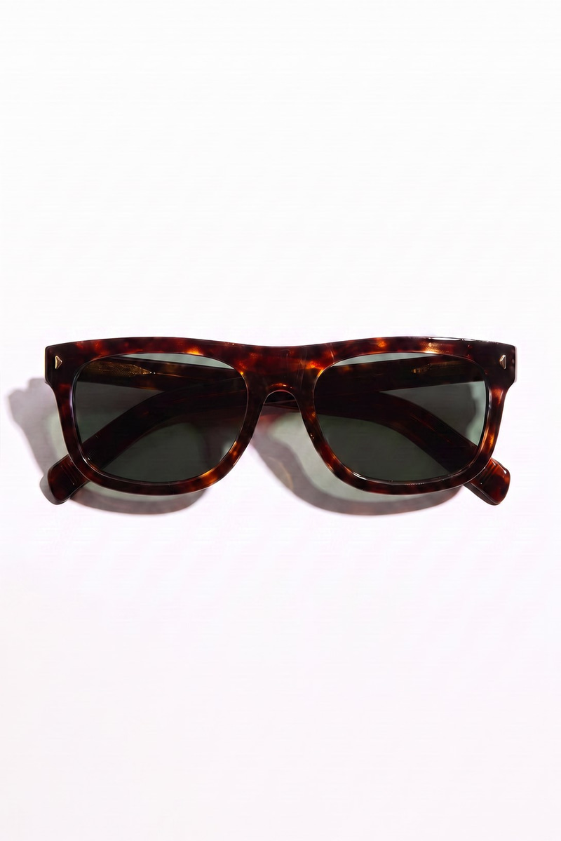 Chris Leopard Green Güneş Gözlüğü