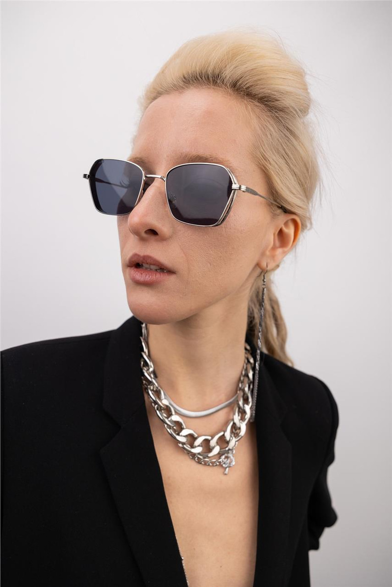 Classy Silver Black Güneş Gözlüğü