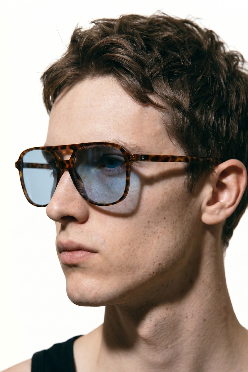 Cleo Tortoise Blue Erkek Güneş Gözlüğü