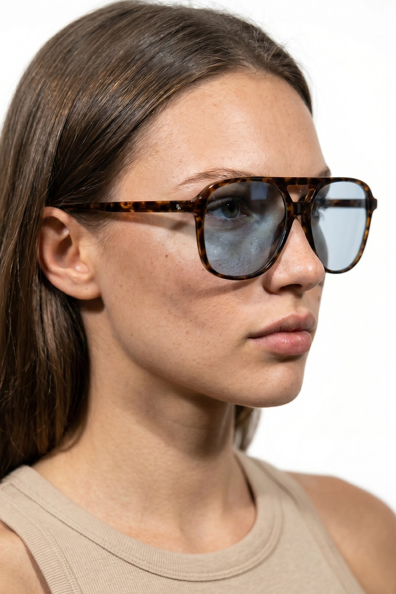 Cleo Tortoise Blue Güneş Gözlüğü