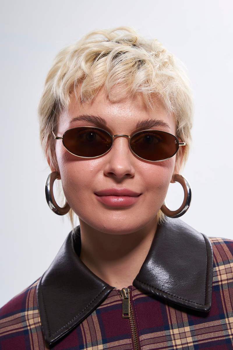 Cody Gold Brown Güneş Gözlüğü