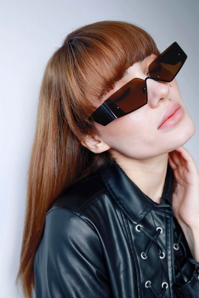 Coquettish Black Brown Güneş Gözlüğü