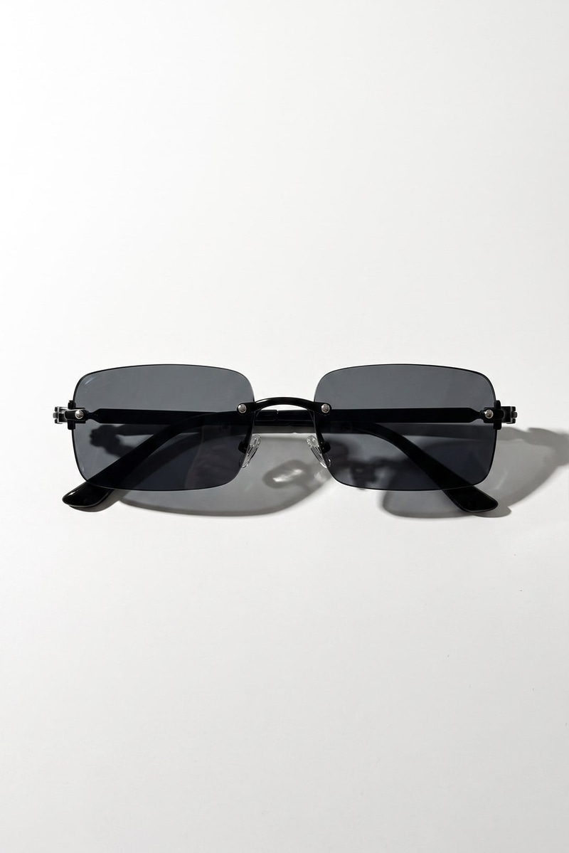 Crystal Black Black Erkek Güneş Gözlüğü
