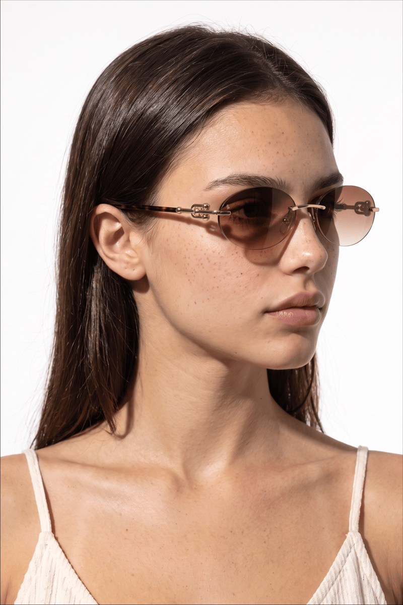 Cutler Gold Brown Degrade Güneş Gözlüğü