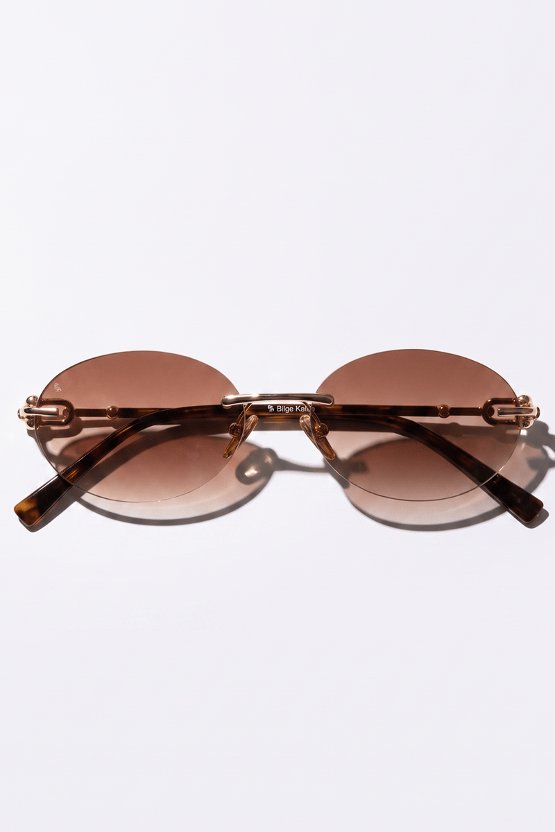 Cutler Gold Brown Degrade Güneş Gözlüğü