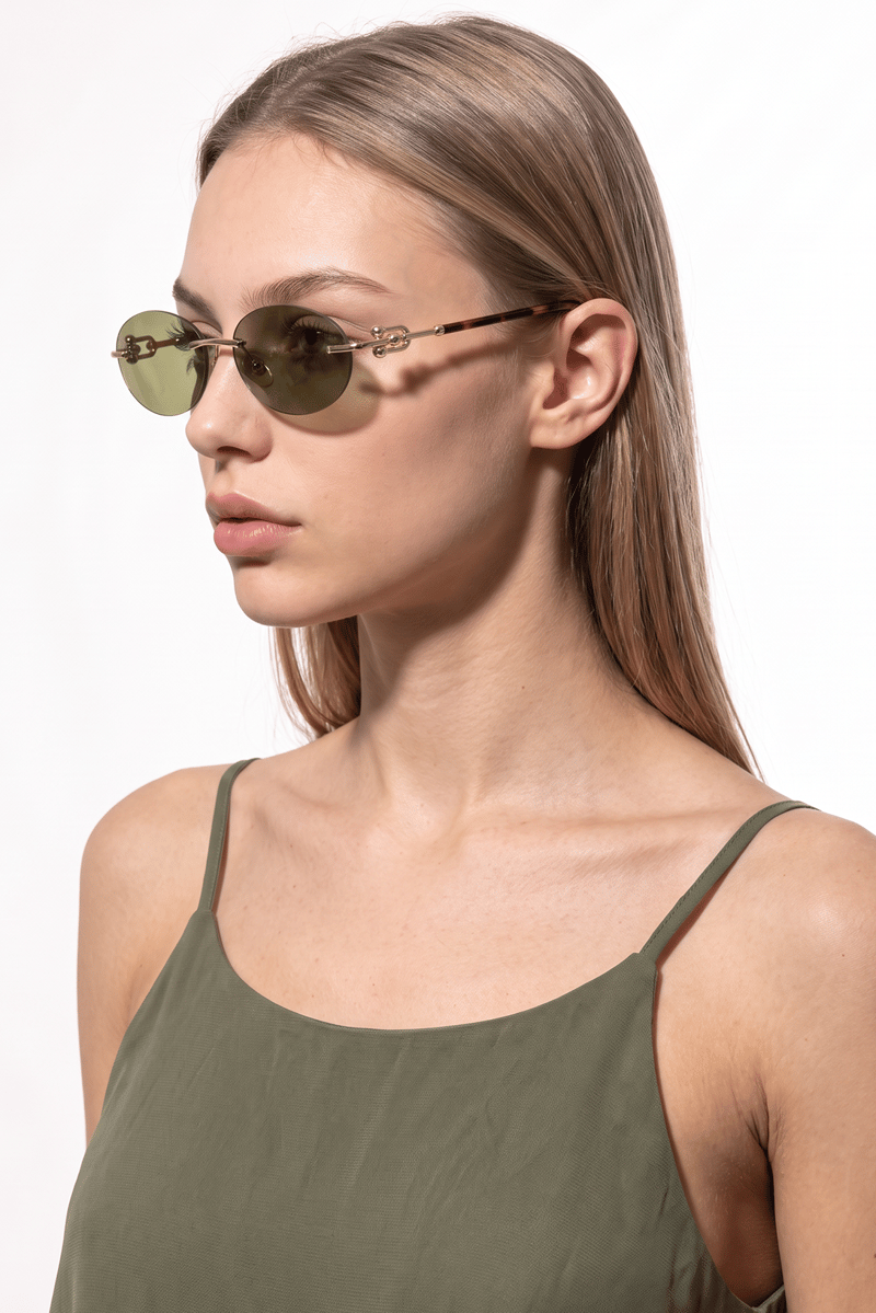 Cutler Gold Green Güneş Gözlüğü