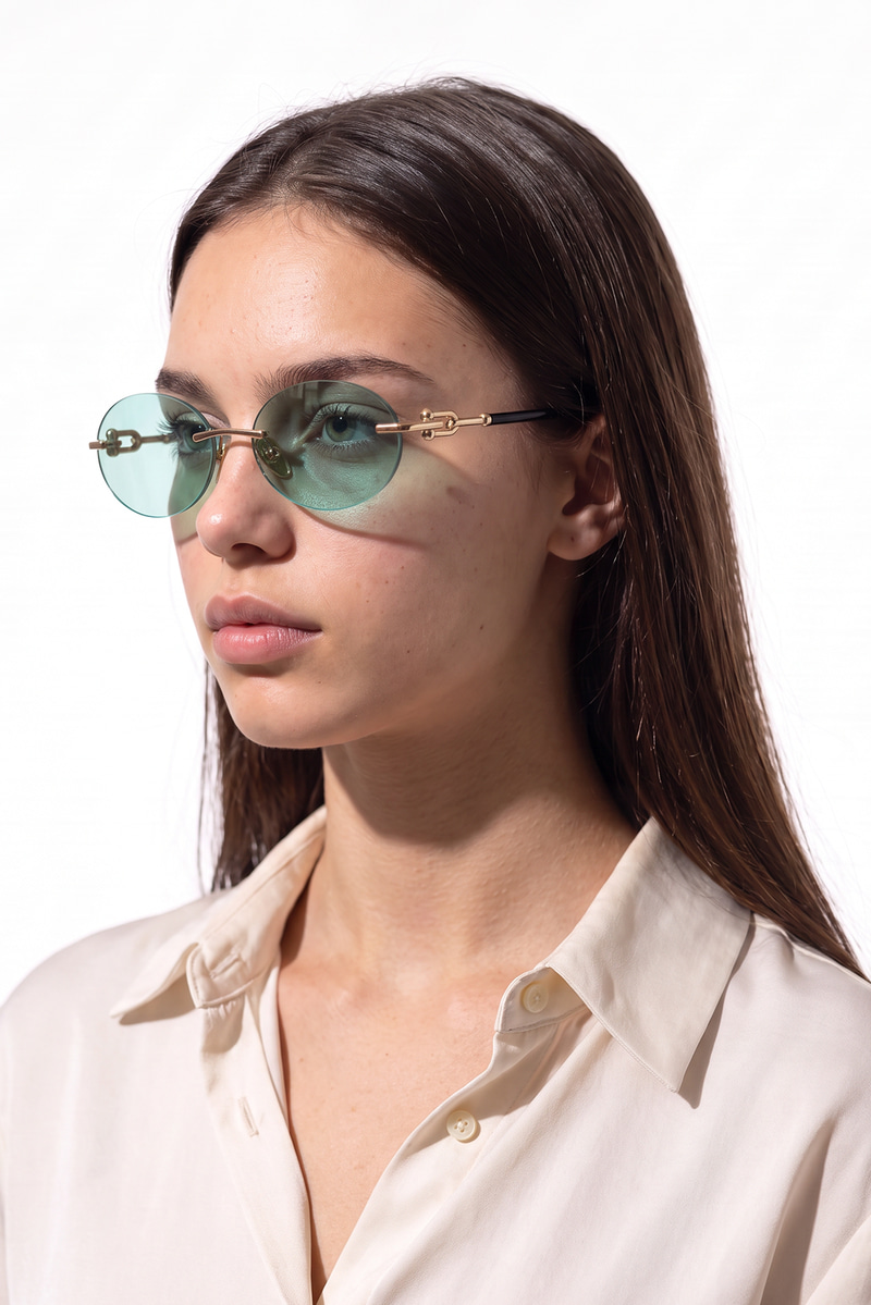 Cutler Gold Light Green Güneş Gözlüğü