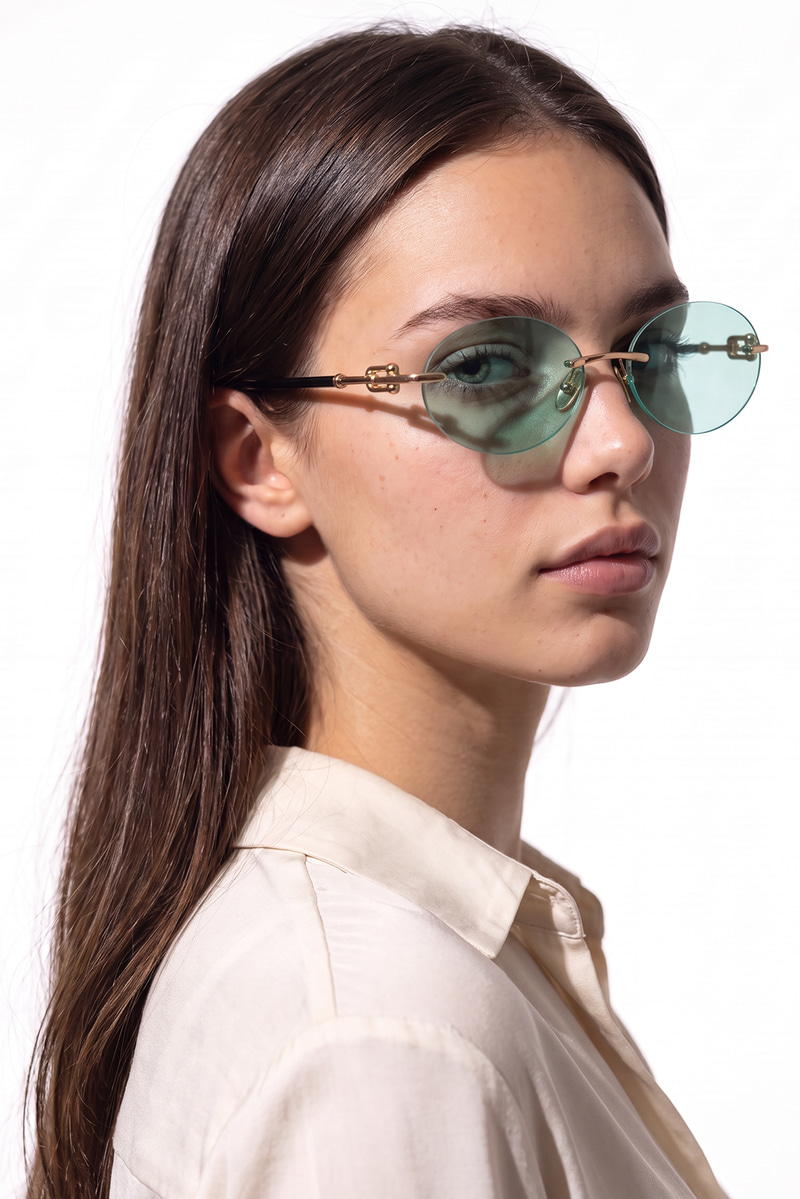 Cutler Gold Light Green Güneş Gözlüğü