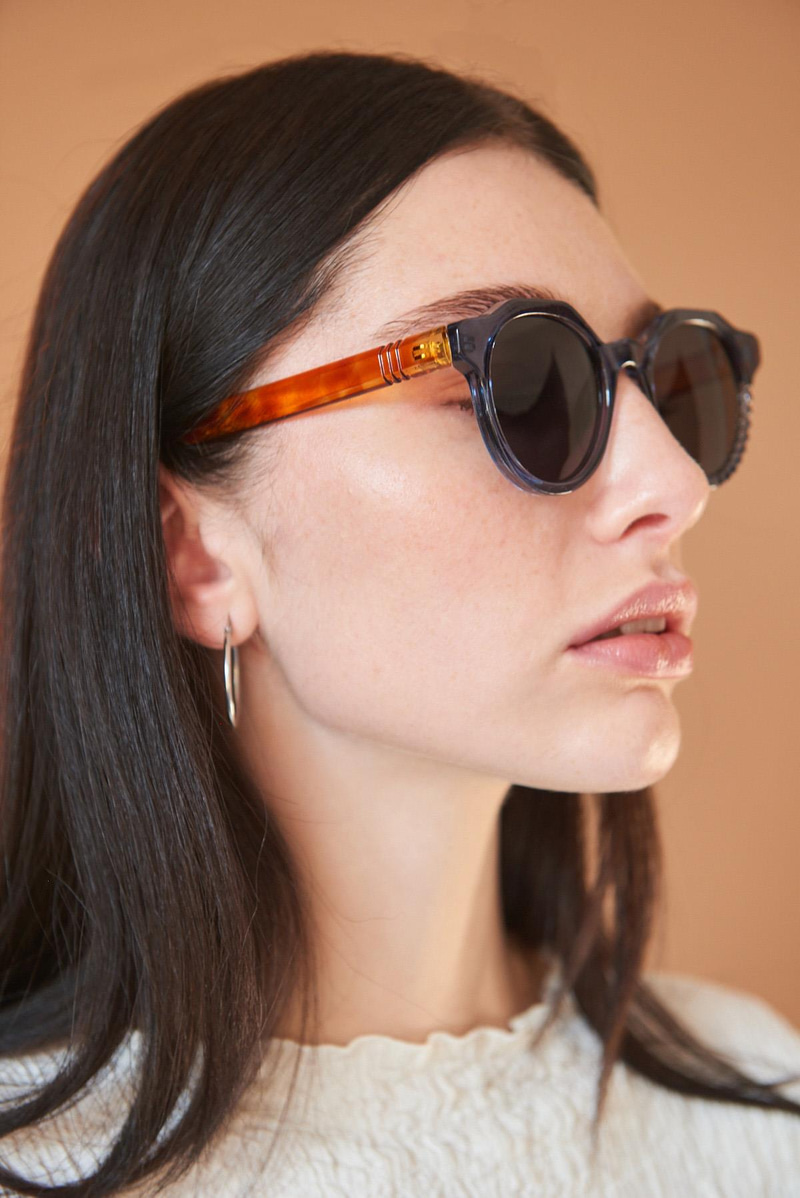 Daisy Navy Orange Black Güneş Gözlüğü