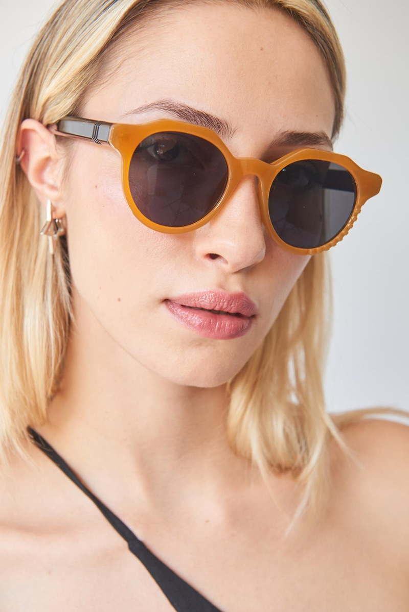 Daisy Orange Black Güneş Gözlüğü