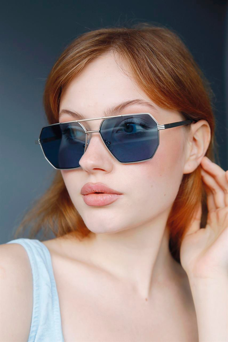 Daphe Silver Blue Güneş Gözlüğü