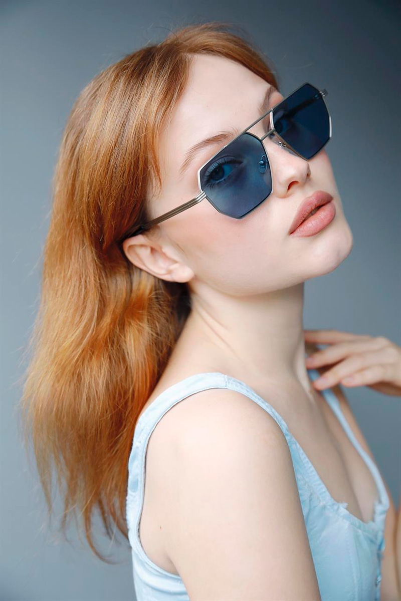 Daphe Silver Blue Güneş Gözlüğü