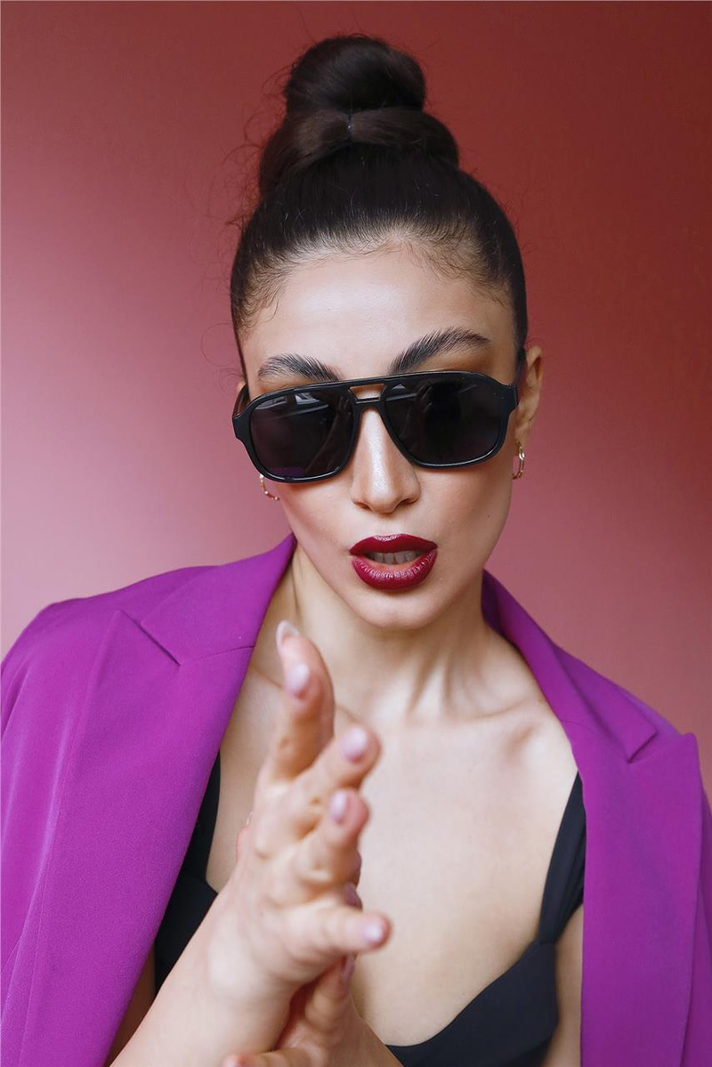 Debbie Black Black Güneş Gözlüğü