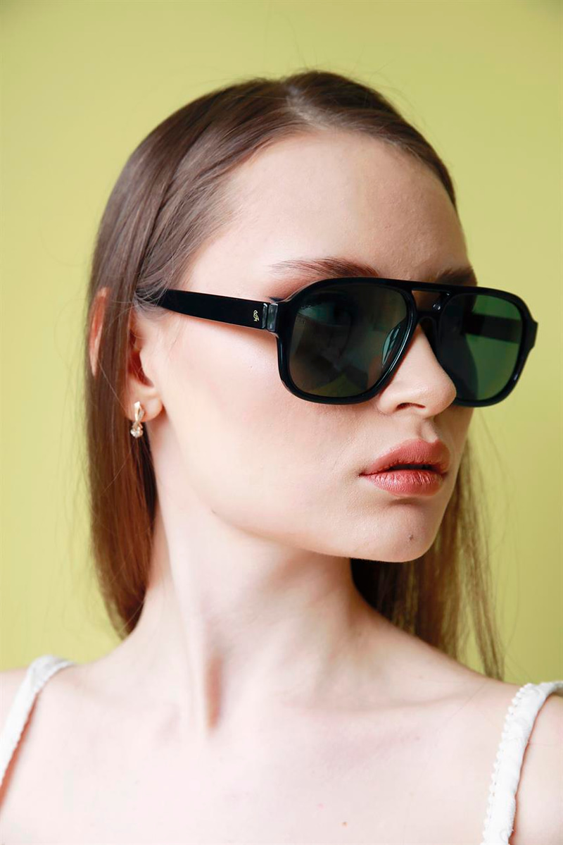 Debbie Black Green Güneş Gözlüğü