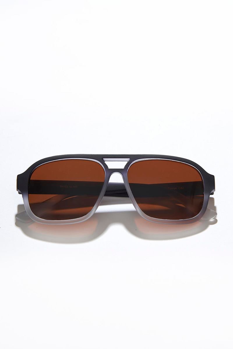 Debbie Matt Black Clear Brown Güneş Gözlüğü