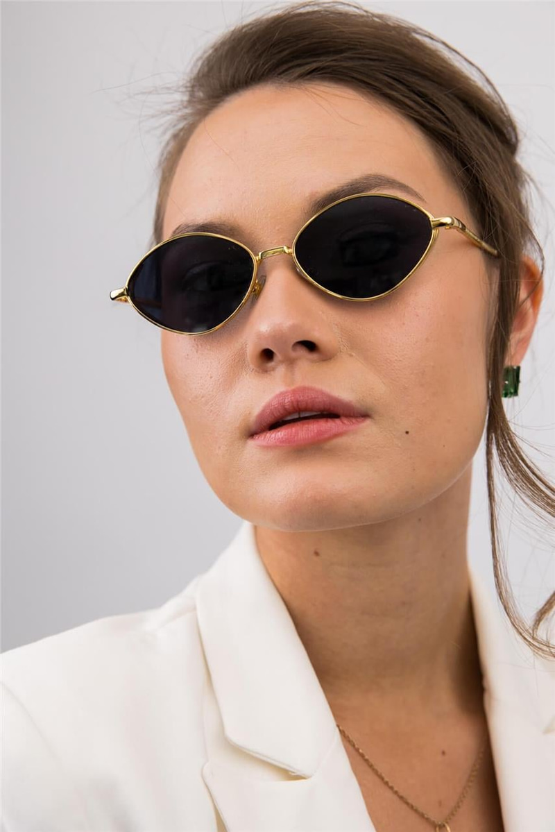 Delphine Gold Black Güneş Gözlüğü