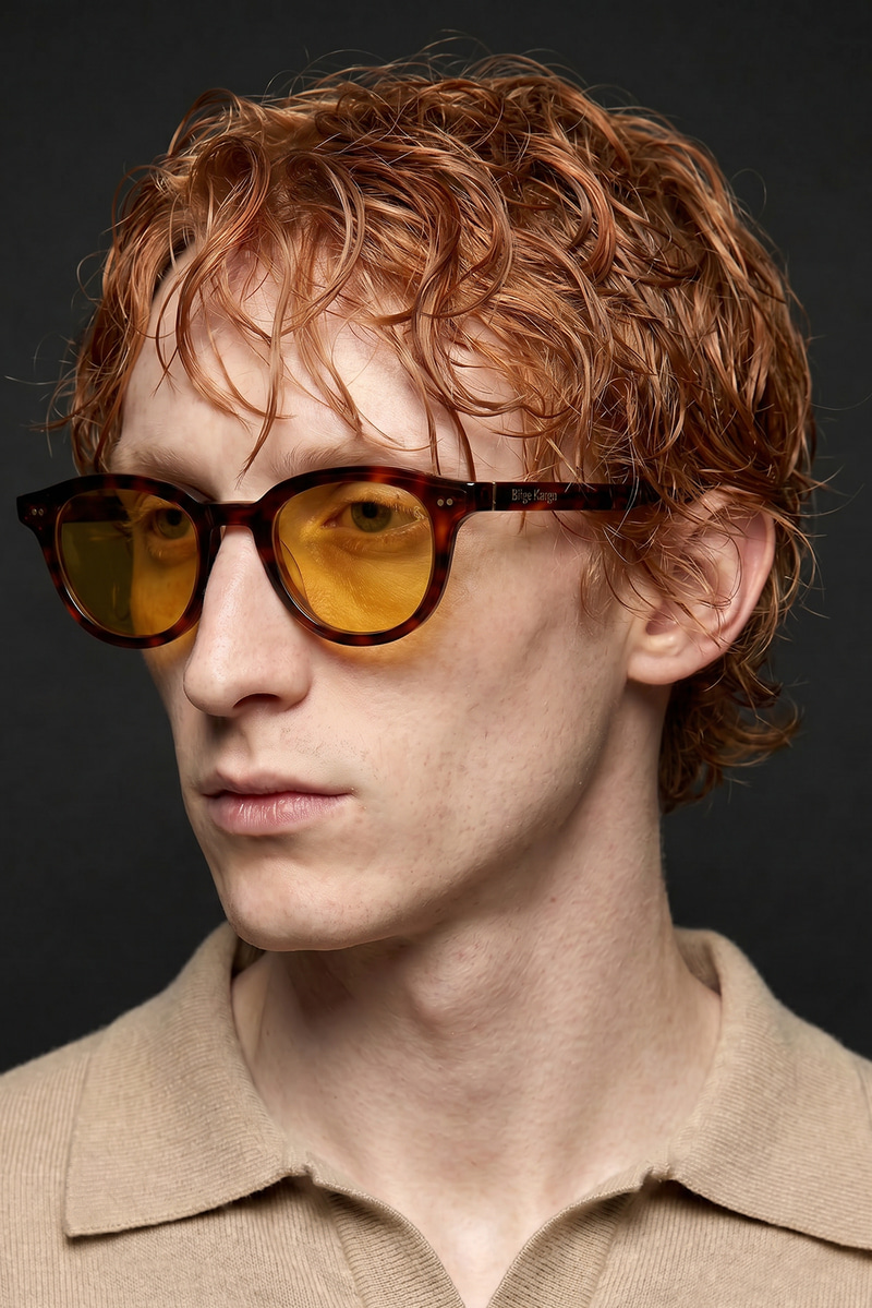 Delvora Leopard Yellow Erkek Güneş Gözlüğü
