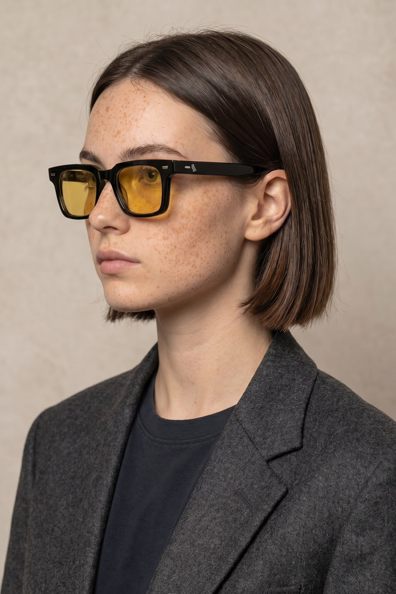 Denver Black Yellow Photochromic Güneş Gözlüğü
