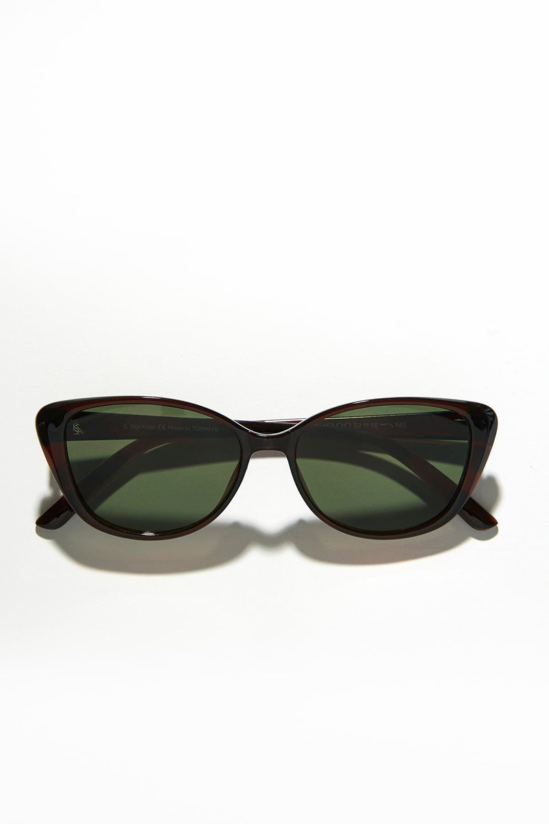 Desa Dark Brown Green Güneş Gözlüğü