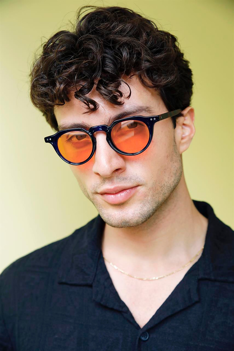Descartes Navy Orange Erkek Güneş Gözlüğü