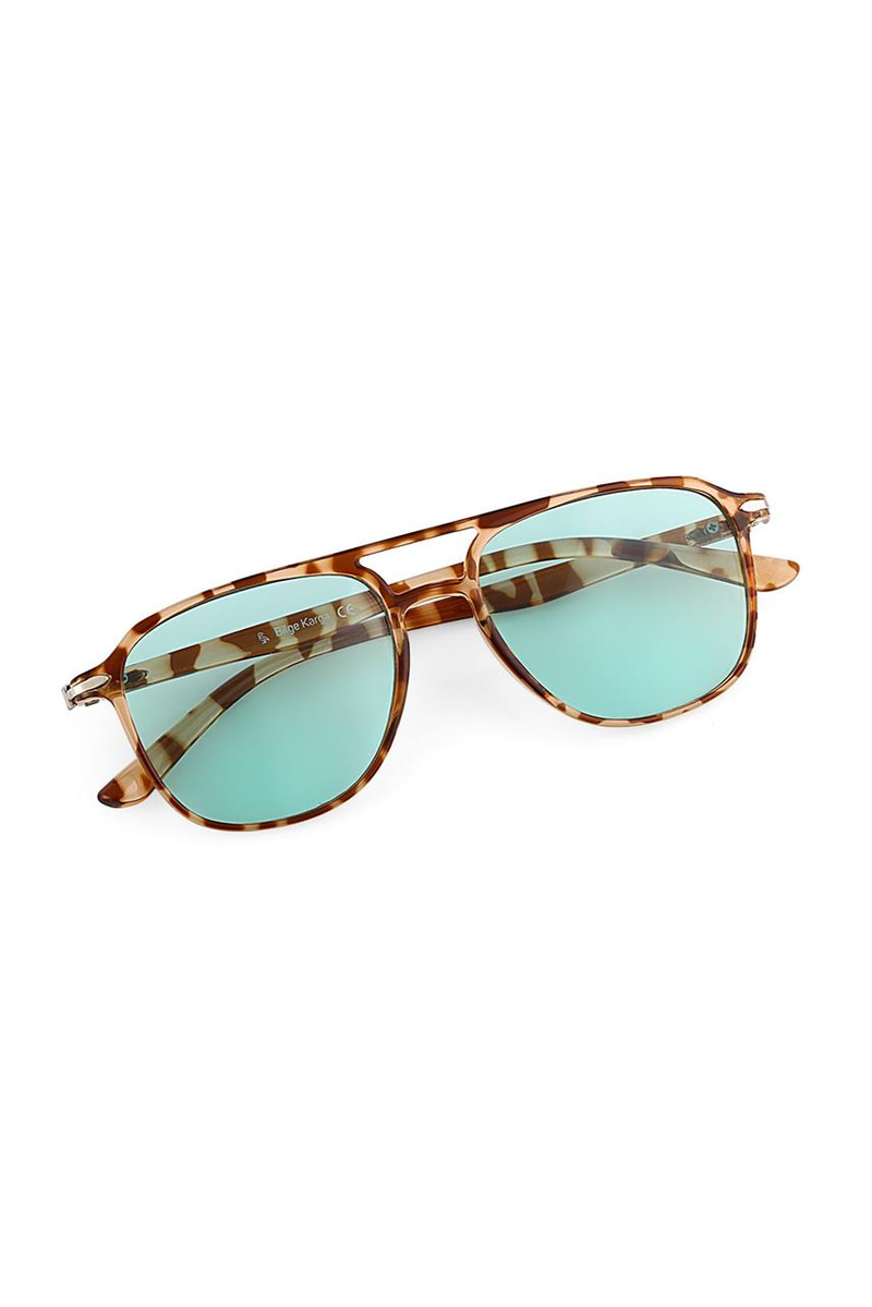 Dilhiara Leopard Olive Güneş Gözlüğü
