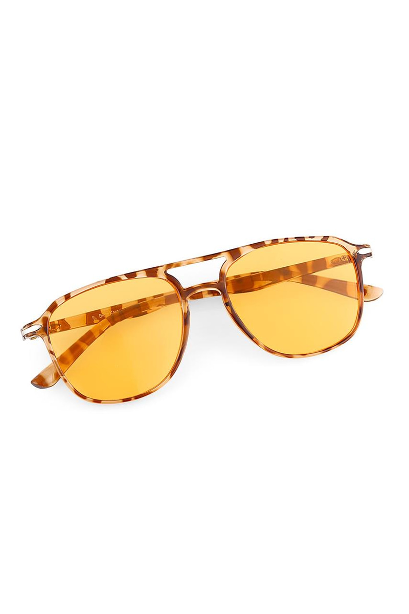Dilhiara Leopard Orange Erkek Güneş Gözlüğü