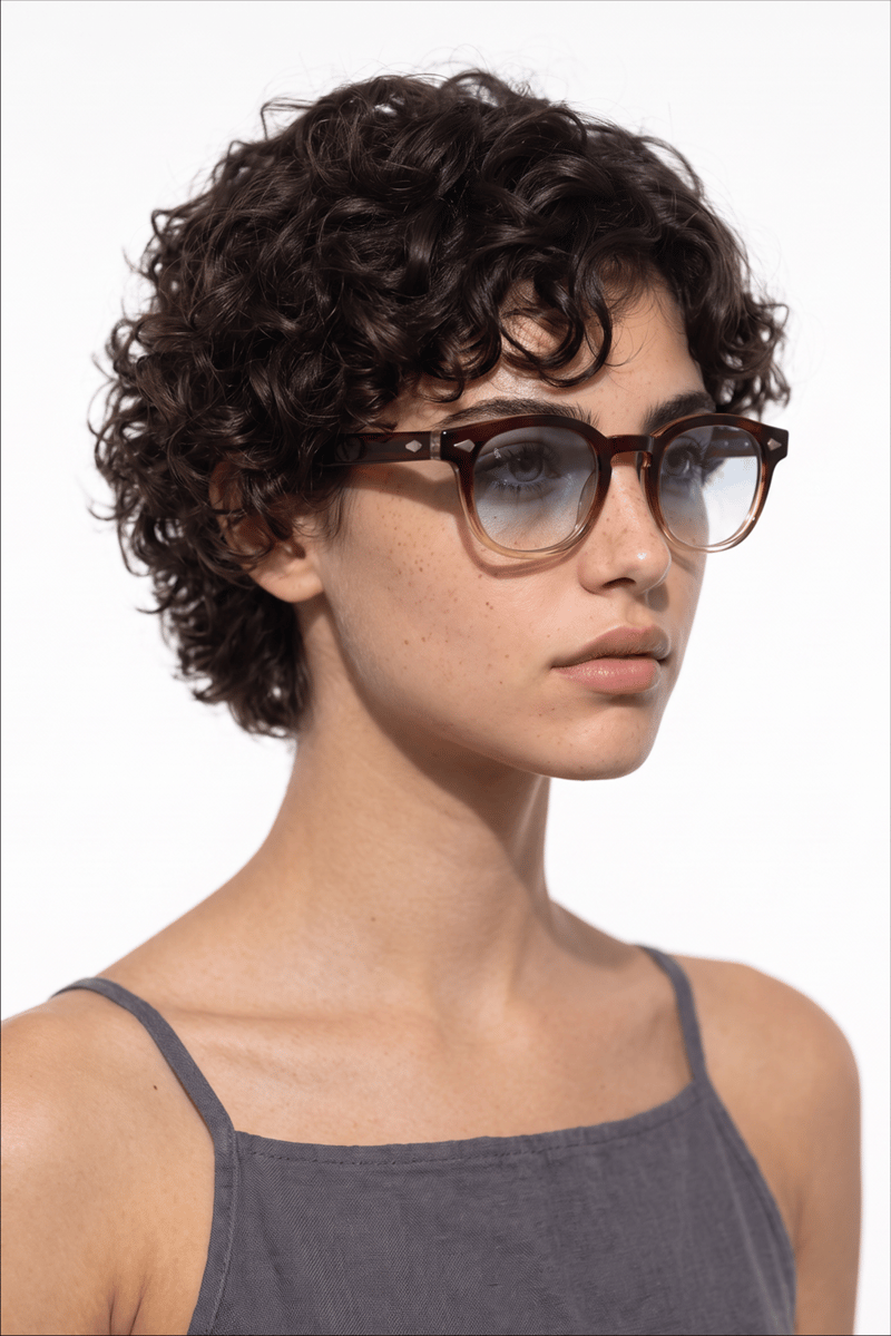 Dunke Brown Nude Blue Photochromic Güneş Gözlüğü