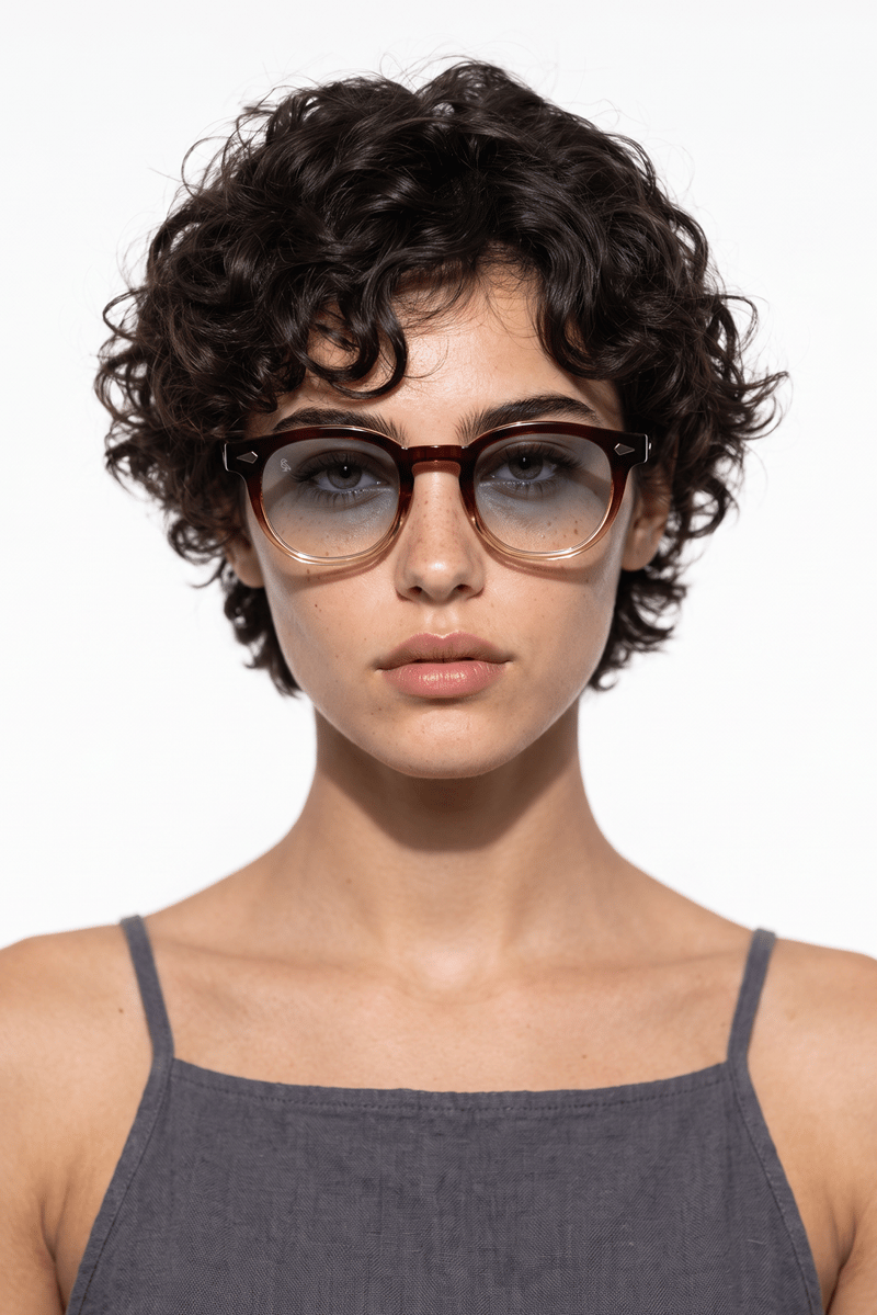 Dunke Brown Nude Blue Photochromic Güneş Gözlüğü