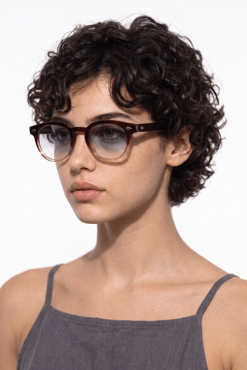 Dunke Brown Nude Blue Photochromic Güneş Gözlüğü