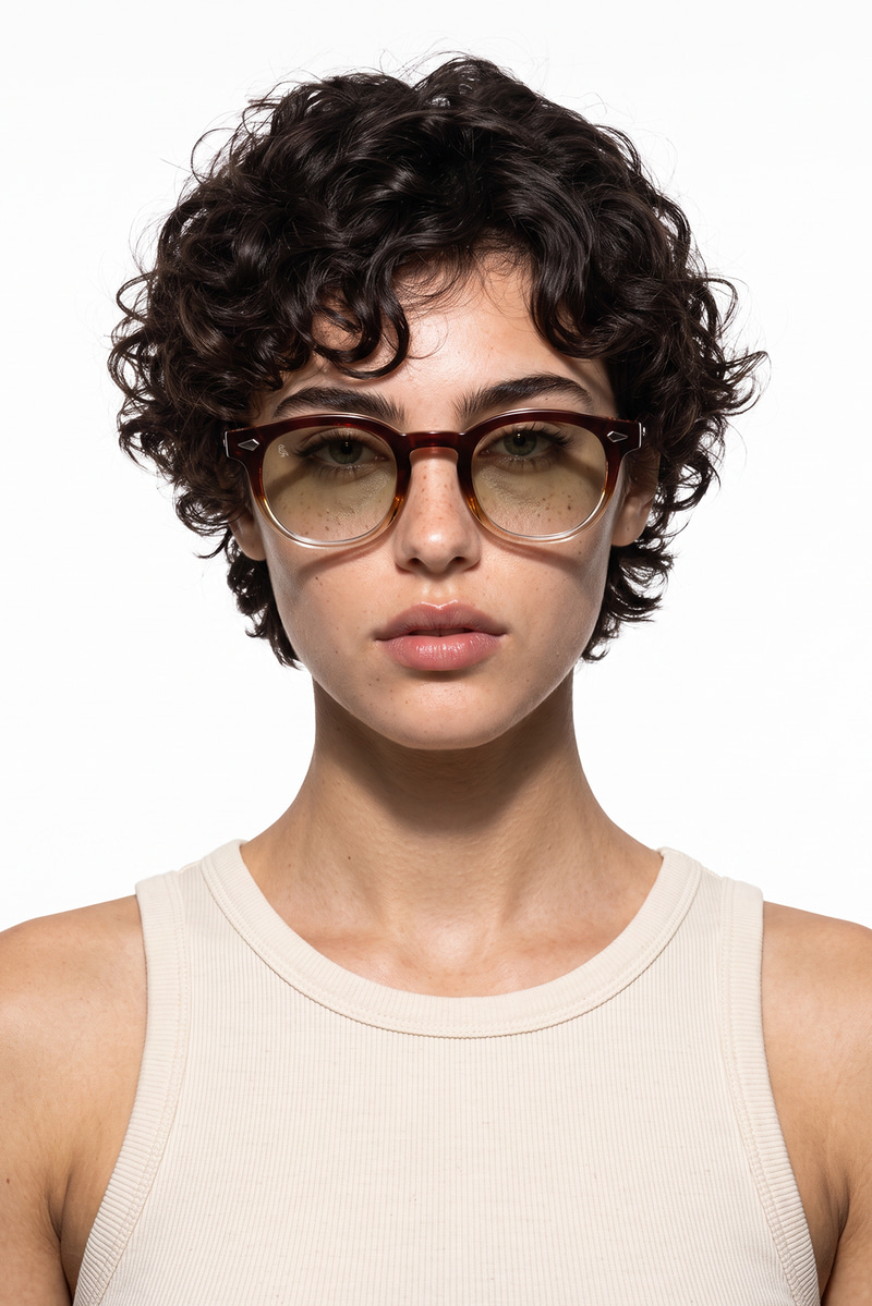 Dunke Brown Nude Olive Photochromic Güneş Gözlüğü