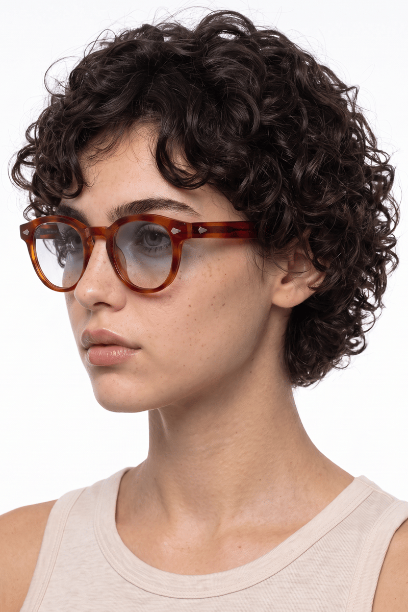 Dunke Leopard Blue Degrade Photochromic Güneş Gözlüğü
