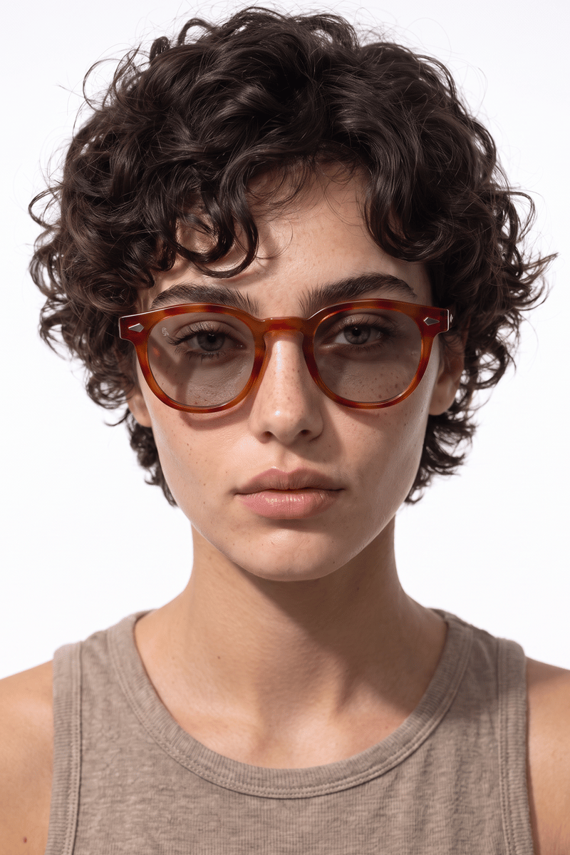 Dunke Leopard Grey Photochromic Güneş Gözlüğü
