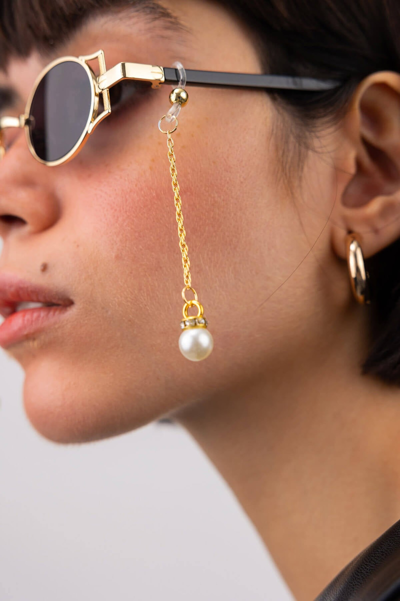 Earring 4 Gözlük Küpesi