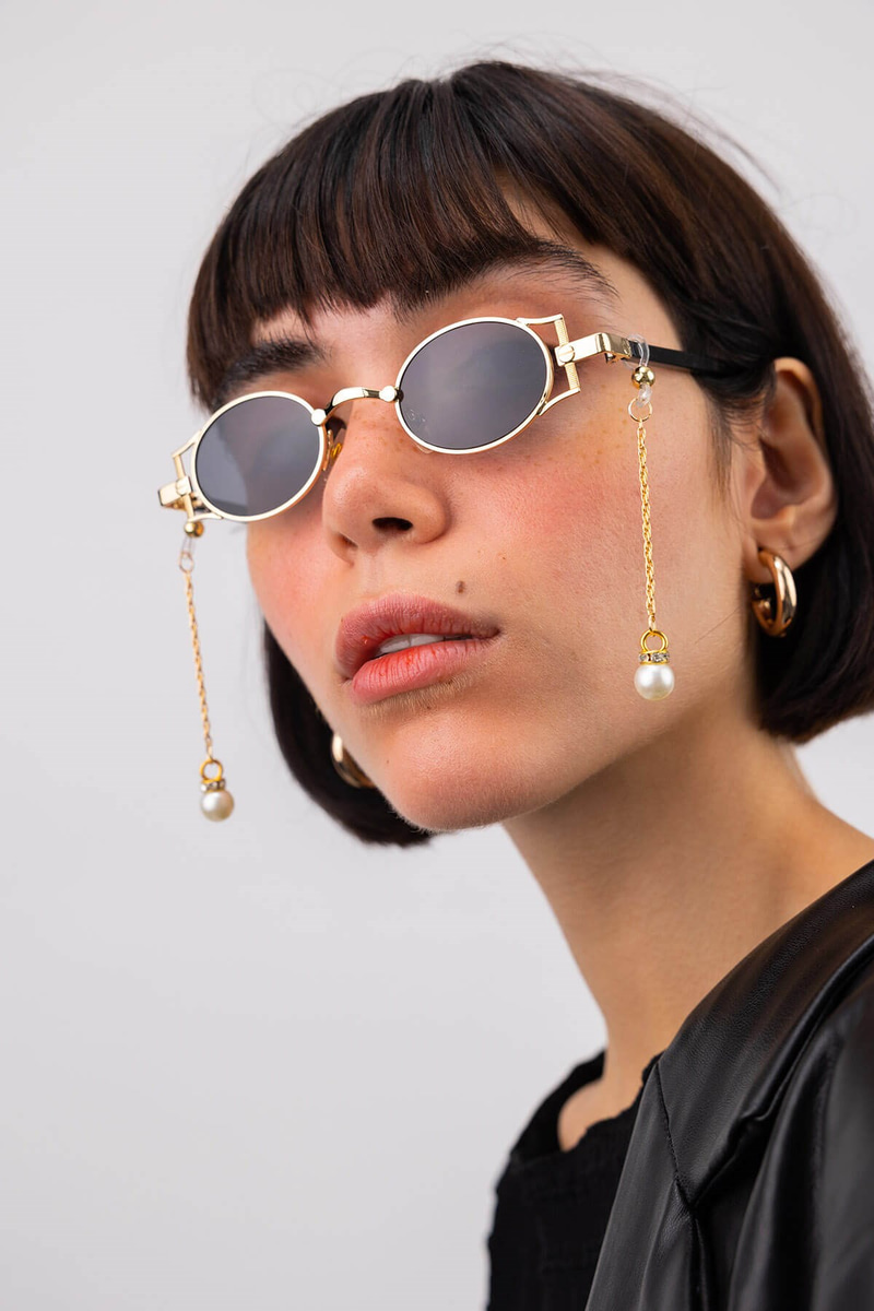 Earring 4 Gözlük Küpesi