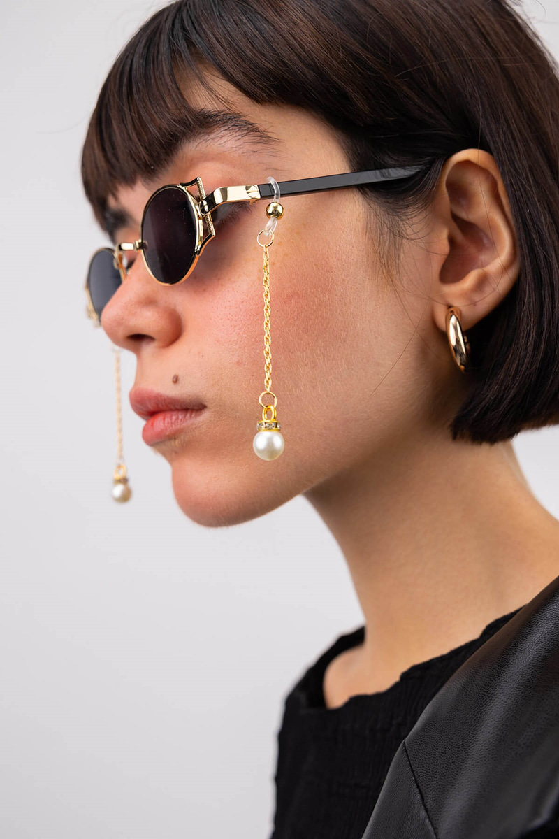 Earring 4 Gözlük Küpesi