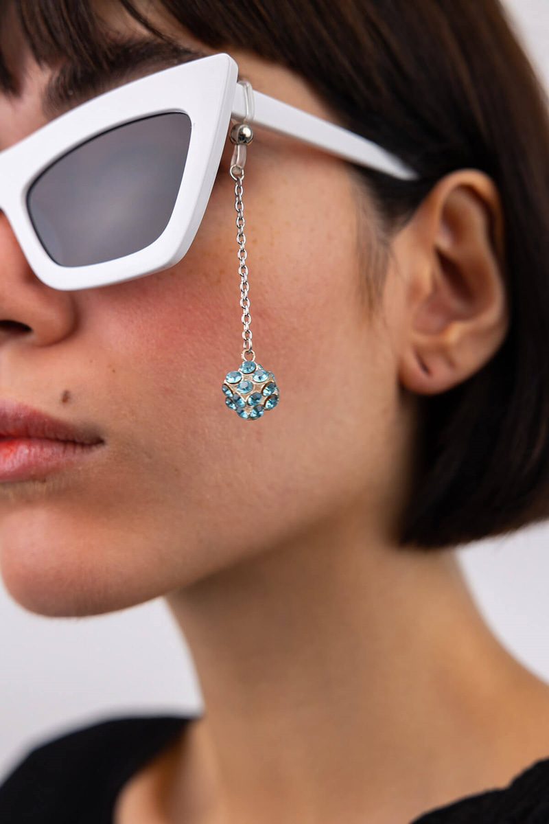 Earring 5 Gözlük Küpesi