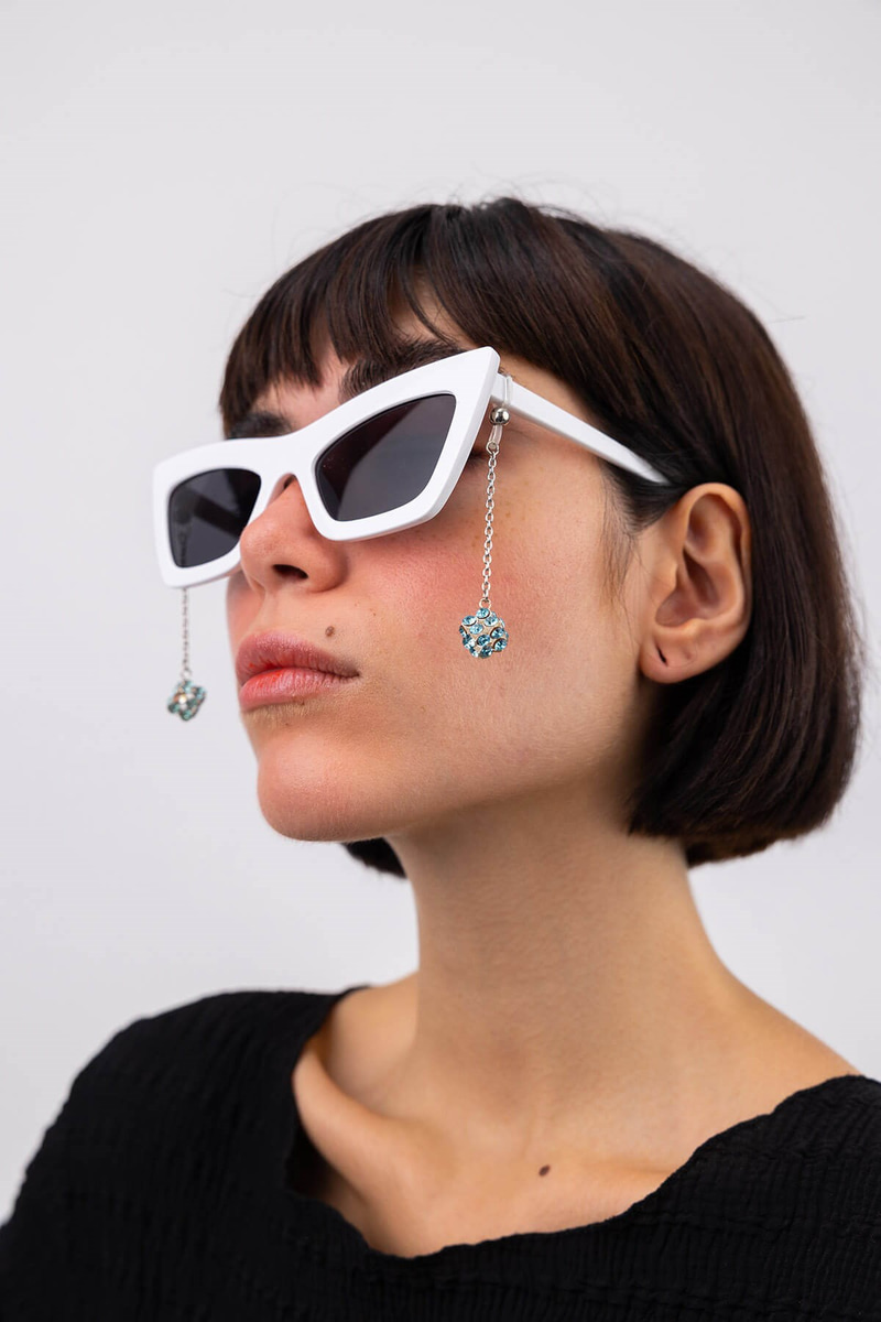 Earring 5 Gözlük Küpesi