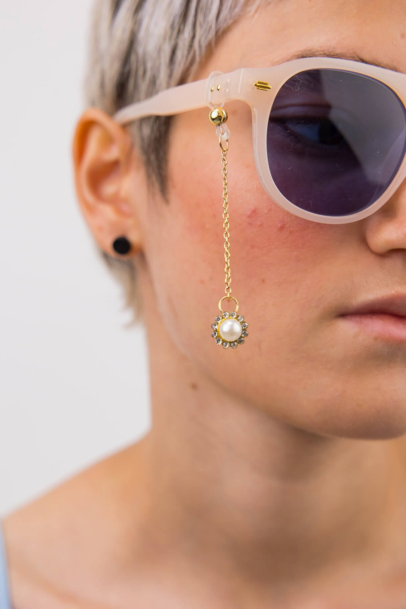 Earring 8 Gözlük Küpesi