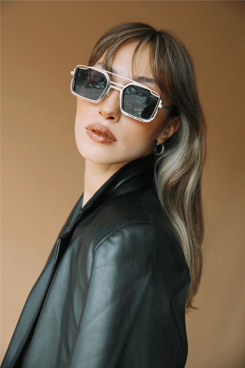 Effie Silver Black Güneş Gözlüğü