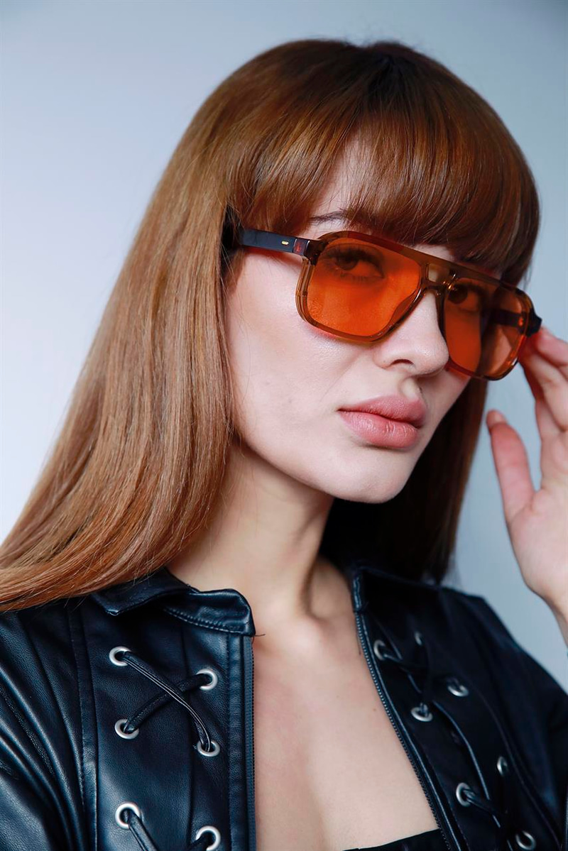 Egesta Brown Orange Güneş Gözlüğü