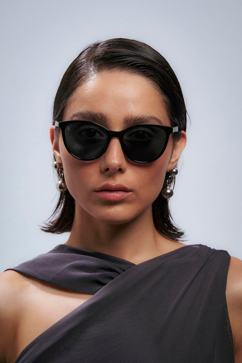 Eleanor Black Black Güneş Gözlüğü