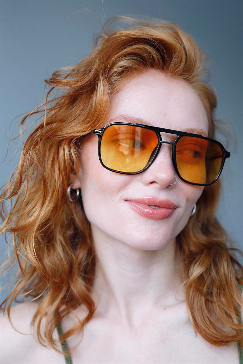 Elise Black Orange Güneş Gözlüğü
