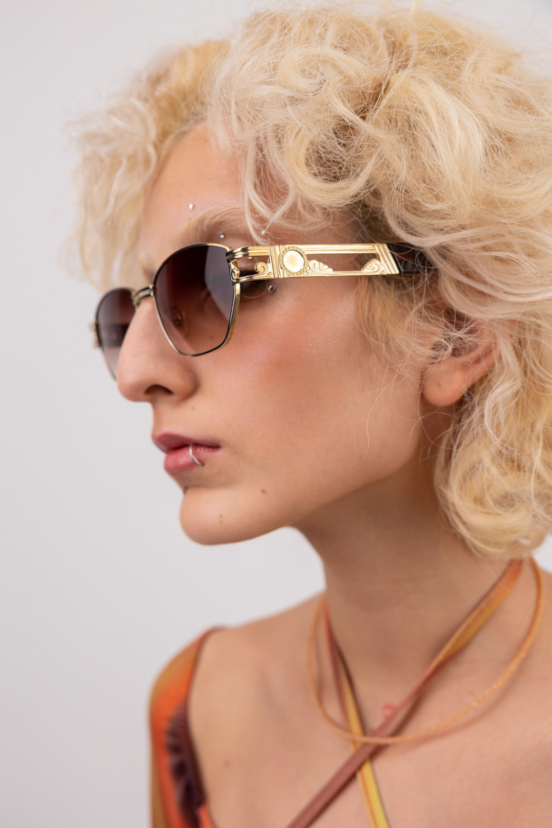Eltina Gold Brown Güneş Gözlüğü