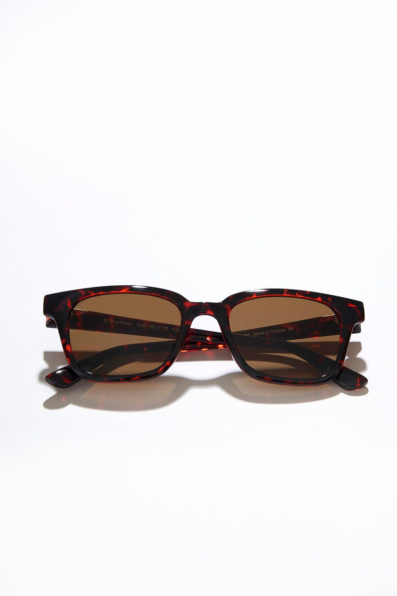 Elvin Leopard Brown Güneş Gözlüğü