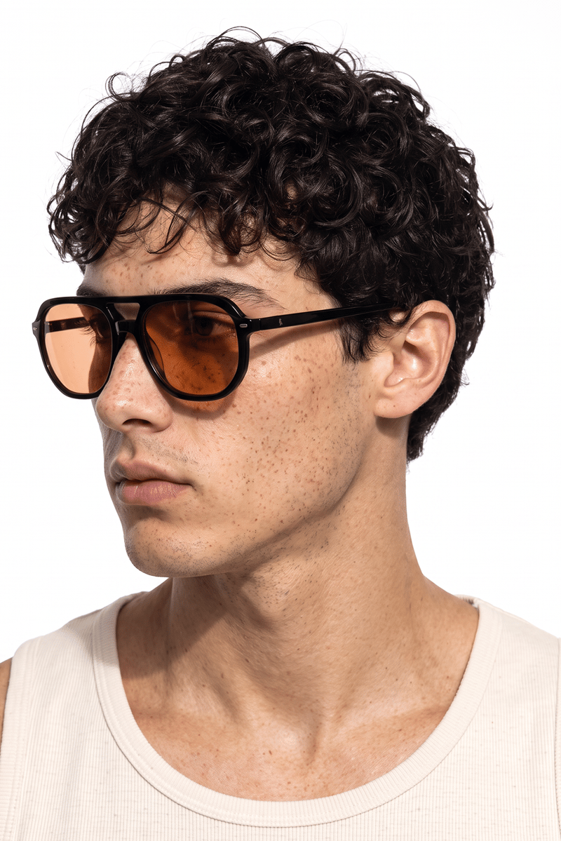 Elvis Black Orange Erkek Güneş Gözlüğü