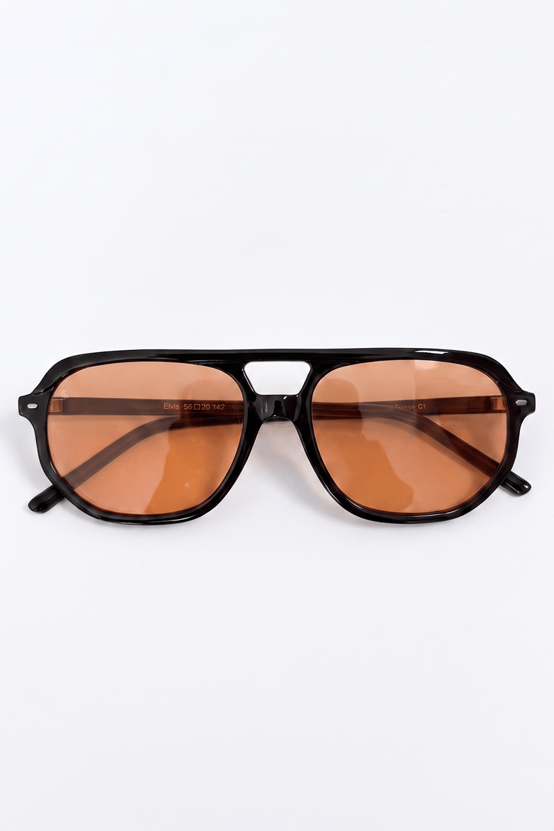 Elvis Black Orange Erkek Güneş Gözlüğü